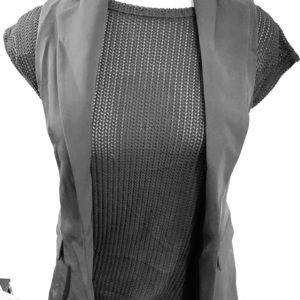 Zara women’s business blazer vest, size S